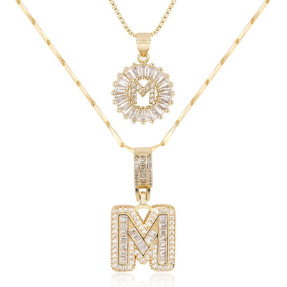 Le Collier à Lettre - 2 pièces