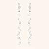 Les boucles d’oreilles pluie diluvienne