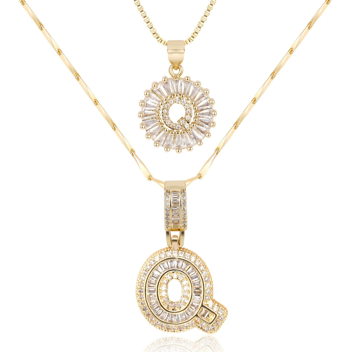 Le Collier à Lettre - 2 pièces
