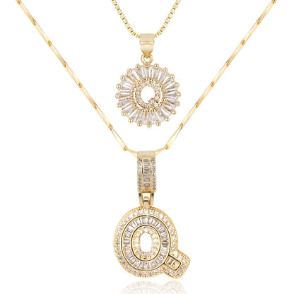 Le Collier à Lettre - 2 pièces