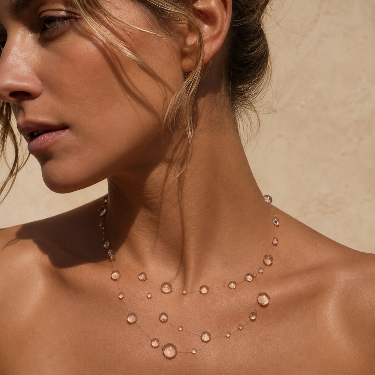 Le collier trois pluie diluvienne