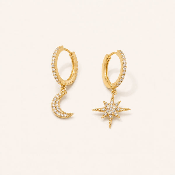 Les Boucles d’oreilles Dualité Céleste