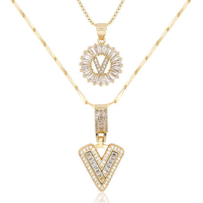 Le Collier à Lettre - 2 pièces
