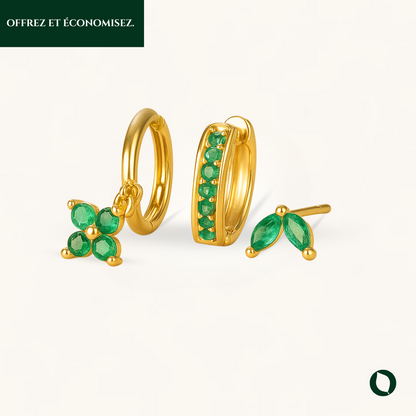 Le Set de Boucles d’Oreilles Olivia