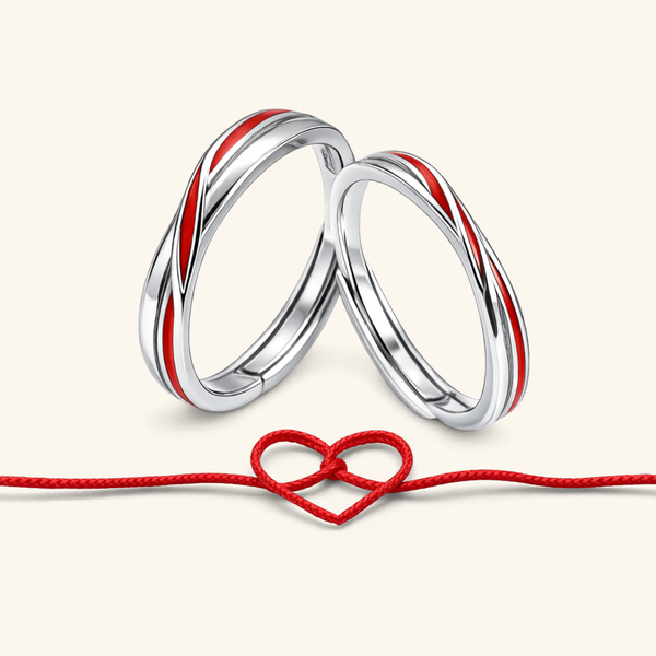 La Bague Lien Écarlate (x2)