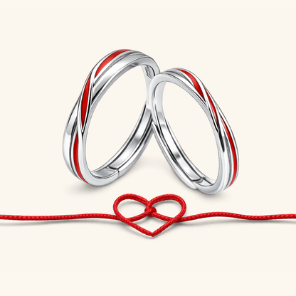 La Bague Lien Écarlate (x2)