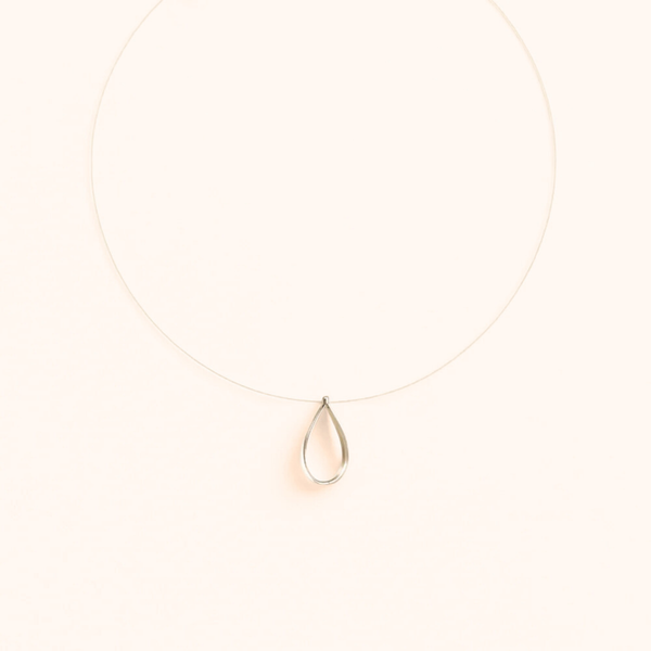 Le collier goutte de pluie diluvienne