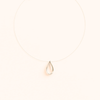 Le collier goutte de pluie diluvienne