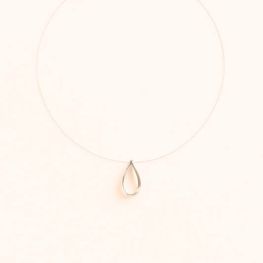 Le collier goutte de pluie diluvienne