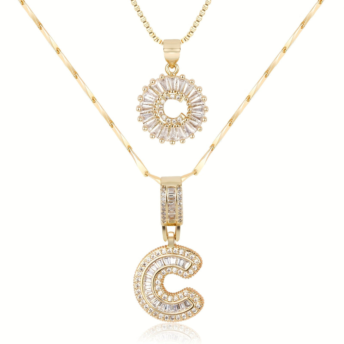 Le Collier à Lettre - 2 pièces