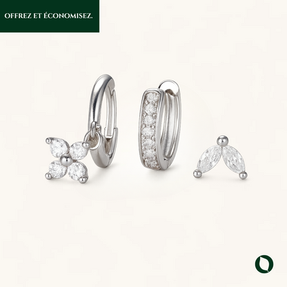 Le Set de Boucles d’Oreilles Olivia