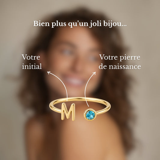 Bague L’Initiale Précieuse