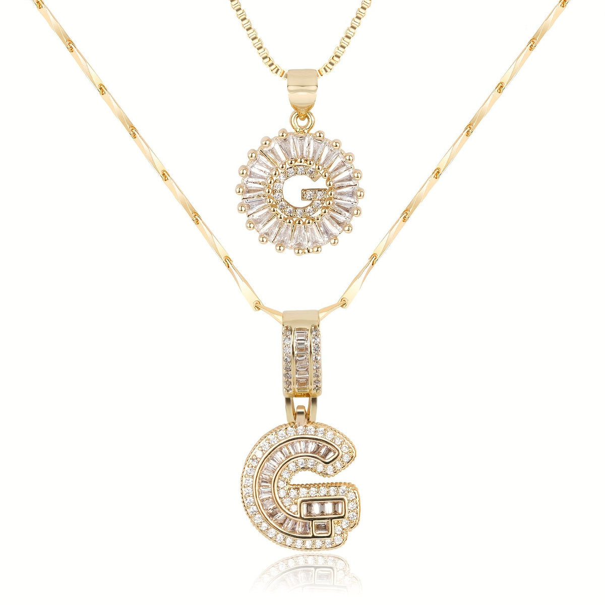 Le Collier à Lettre - 2 pièces