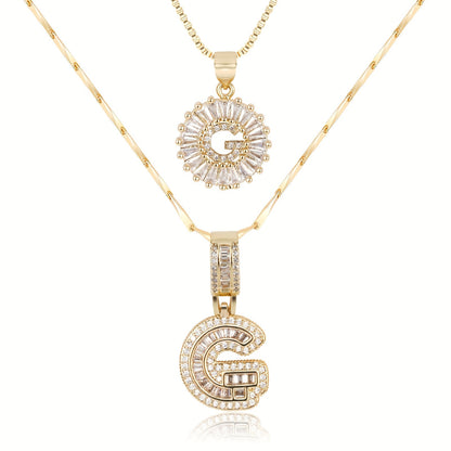 Le Collier à Lettre - 2 pièces