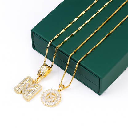 Le Collier à Lettre - 2 pièces