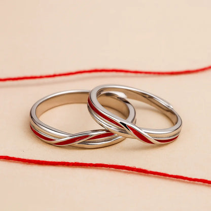 La Bague Lien Écarlate (x2)