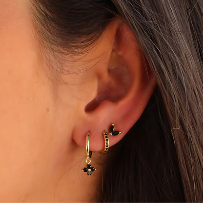 Le Set de Boucles d’Oreilles Olivia