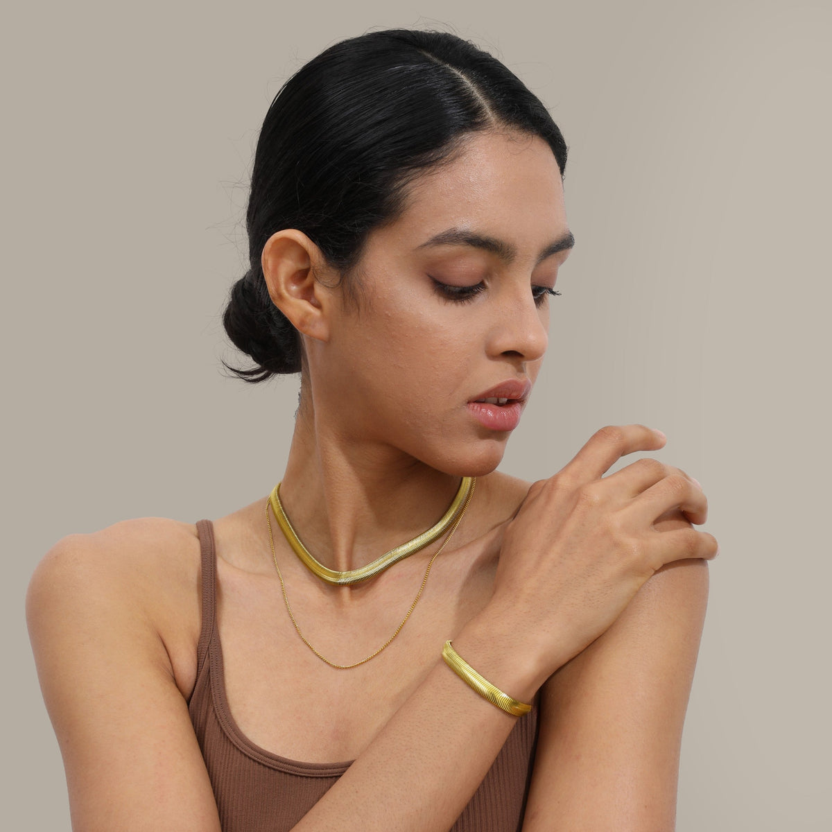 Le Bracelet Chaîne Serpent