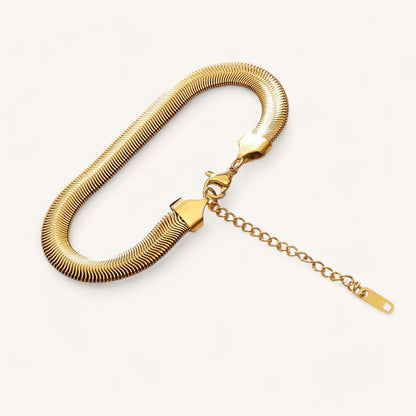 Le Bracelet Chaîne Serpent