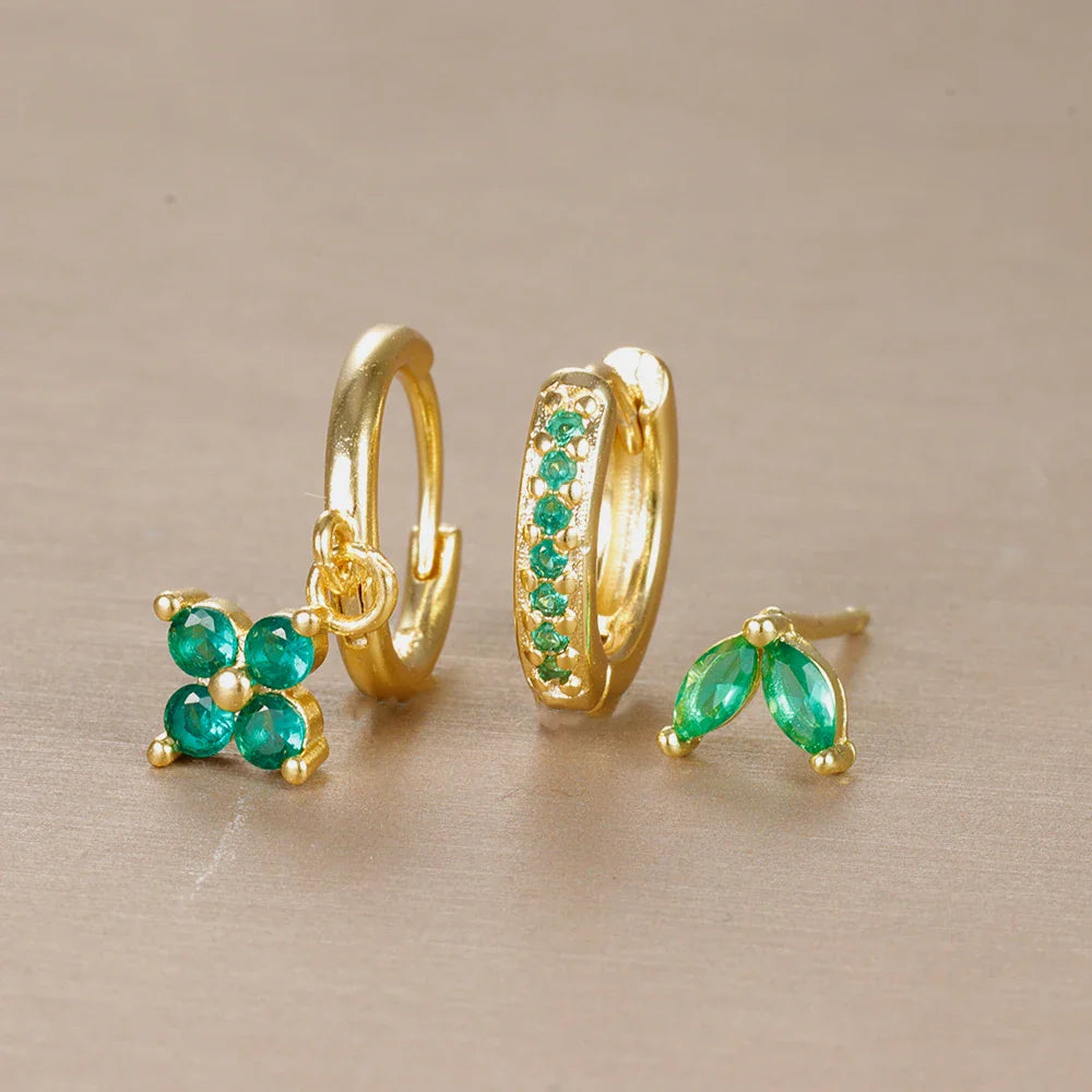 Le Set de Boucles d’Oreilles Olivia