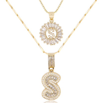Le Collier à Lettre - 2 pièces