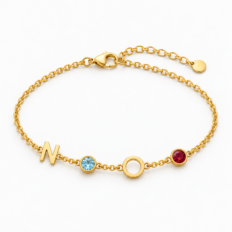 <p><strong>Le bracelet "nous et nous".</strong></p>